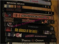 Approx 50 dvd movies various genres SEE PICS