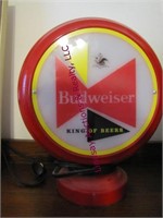 Budweiser King of Beers Light approx 11" x 9"