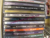 Box of mixed country cds