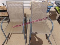 2 patio rocking chairs