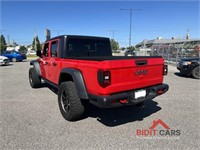 2020 Red Jeep Gladiator, 3.6L V6 DOHC 24V