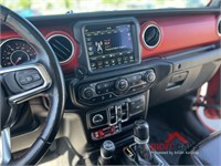 2020 Red Jeep Gladiator, 3.6L V6 DOHC 24V