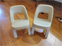 Step 2 Childrens Platic Chairs