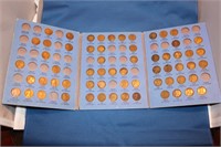 LINCOLN CENTS BLUE BOOK 1909-1940 SLOTS-60