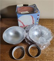 Wilton sports ball cake pan. In original box.