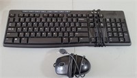 Logitech keyboard and mouse