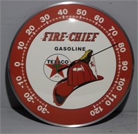 repro Texaco Fire Chief thermomter 12" nib