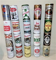 54 Mixed Collection of Pull Tab Beer Cans