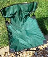 Like New GREEN Folding Bag Chair