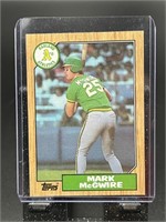 ROOKIE CARD 1987 TOPPS MARK MCGWIRE