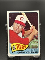 1965 TOPPS GORDY COLEMAN CARD