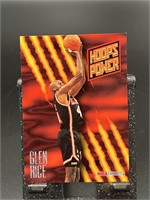 1995 NBA HOOPS GLEN RICE INSERT CARD