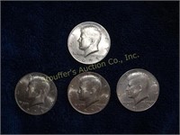 Kennedy Half Dollars 1 1973 & 3-1974 (n/m)