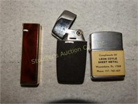3 Vintage Lighters- Jehvani, Ronson, Heit