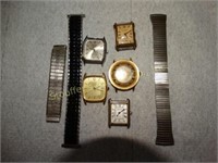 Men's Watch Faces- Phoneix, Wittnauer, Timex,