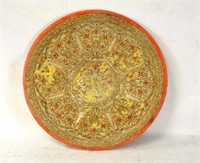 Indian Hand Painted Marble Plate