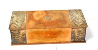 Art Decor Copper & Silver Rectangular Box