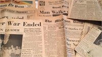 Vintage Detroit News/Assorted Newspapers
