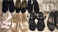 Assorted Ladies Sandals/Shoes Size 6 & 6.5