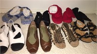 Assorted Ladies Shoes and Slippers