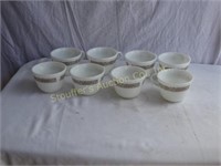 8 Pyrex Coffee Cups Corning NY