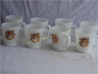 8 Anchor Hocking Fire King Ware Coffee Cup