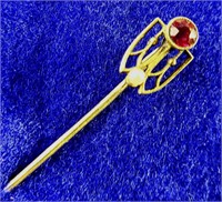 Antique 14kt YG Stick Pin