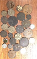 Lot of Old Foreign Coins