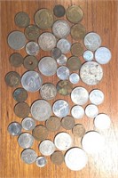 Lot of old foreign coins
