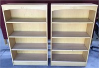 Ethan Allen Solid Maple Book Cases