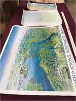Maps, Washington's Northwest Passages And