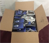 Box Of Star Trek Collector Cards