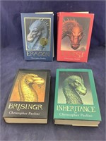 Set of 4 Christopher Paolini Eragon/Dragon Series