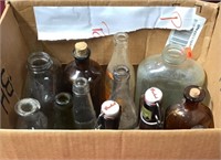 Box With Assorted Vintage Bottle- Medicine