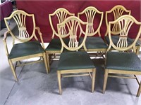 Six Vintage Chairs By Chesapeake Furniture