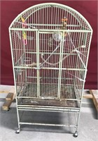 Cockatoo Or ?? Rolling Birdcage