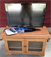 TV/Entertainment  Cabinet With Samsung TV