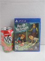 Jeu vidéo PS4 neuf scellé : Hello Neighbor hide &