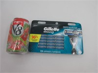 Un paquet de 15 cartouches neuf Gillette mach 3