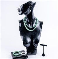 Jewelry Jade Necklaces, Bracelets & Earrings