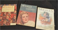 3 pc McCall's Magazines