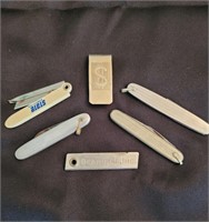 5 Misc. Knives and Money Clip
