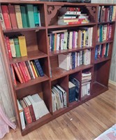 Bookshelf and Books