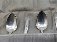 Set Of 12 Wallace Sterling Silver Spoon Set 87765