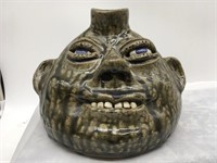 Billie & Cleater Meaders Buggy Face Jug