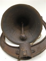 Awesome Antique School Bell With Cradle