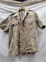 U.S. Army Khaki Field Shirt with Specialist Patch