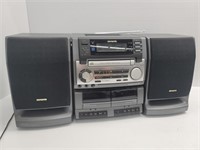 Aiwa CA-DW620 Boom Box Stereo CD Cassette