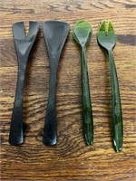 Pair of mid century modern kitchen utensils