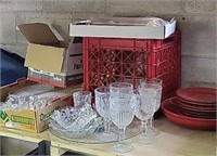 Plates, Glassware & More
